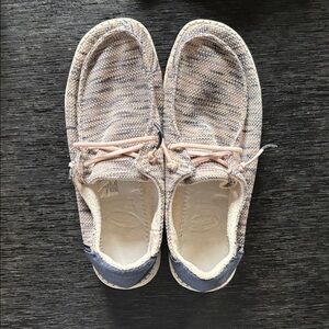 Hey Dude Women's Flats in Pink and Blue